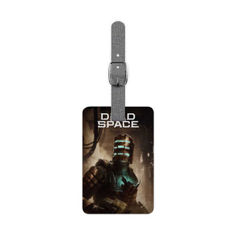 Dead Space Saffiano Polyester Rectangle White Luggage Tag Card Insert
