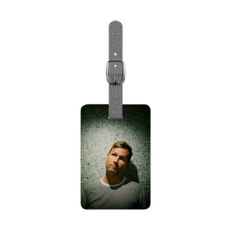 Kaskade Saffiano Polyester Rectangle White Luggage Tag Card Insert