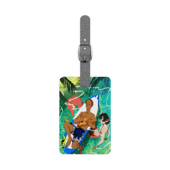 Keith and Lance Voltron Legendary Defender Saffiano Polyester Rectangle White Luggage Tag Card Insert