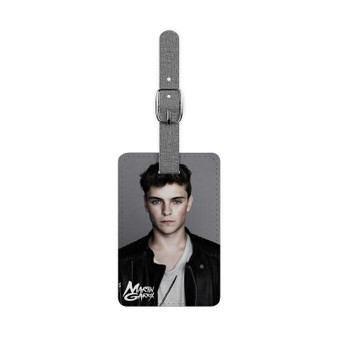 Martin Garrix DJ Saffiano Polyester Rectangle White Luggage Tag Card Insert