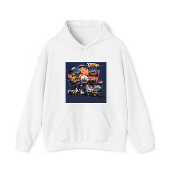 Max Verstappen Champion Cotton Polyester Unisex Heavy Blend Hooded Sweatshirt