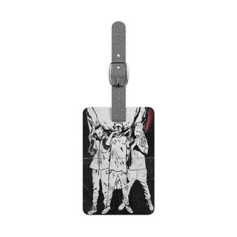 Suicideboys Music Saffiano Polyester Rectangle White Luggage Tag Card Insert