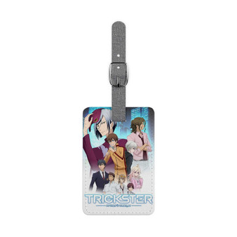 Trickster Edogawa Ranpo Shounen Tanteidan Saffiano Polyester Rectangle White Luggage Tag Card Insert