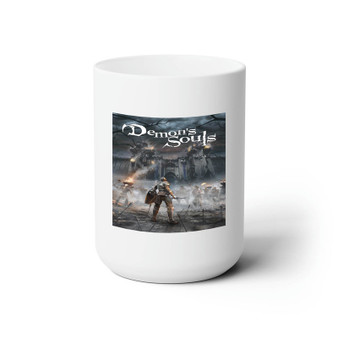 Demons Souls Ceramic Mug White 15oz Sublimation With BPA Free