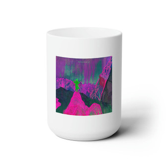 Dinosaur Jr Ceramic Mug White 15oz Sublimation With BPA Free