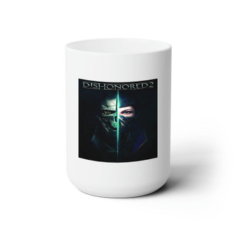 Dishonored 2 Ceramic Mug White 15oz Sublimation With BPA Free