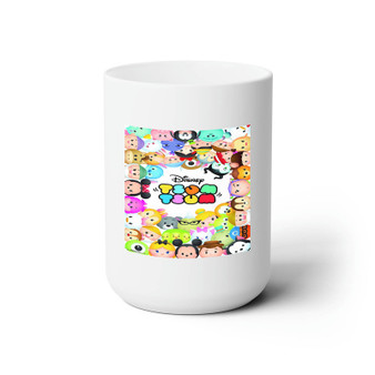 Disney Tsum Tsum Ceramic Mug White 15oz Sublimation With BPA Free