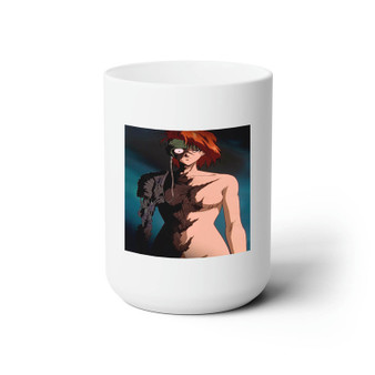 Mukuro Yu Yu Hakusho Ceramic Mug White 15oz Sublimation With BPA Free