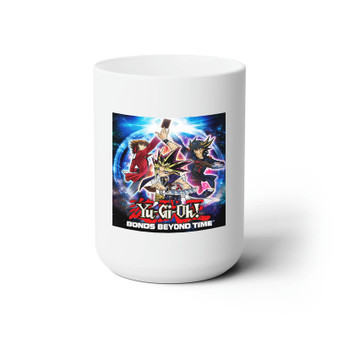 Yu Gi Oh Bonds Beyond Time Ceramic Mug White 15oz Sublimation With BPA Free