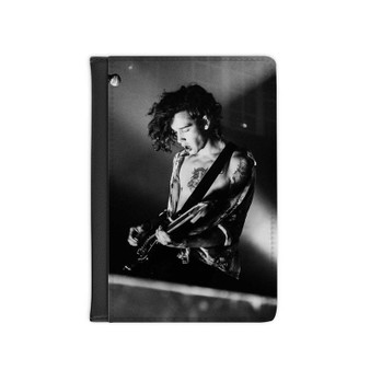 Matt Healy The 1975 PU Faux Leather Passport Cover Black Wallet Holders Luggage Travel