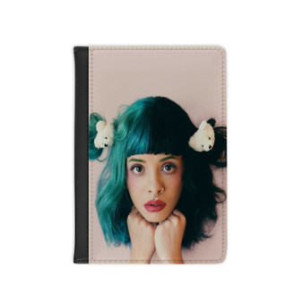Melanie Martinez PU Faux Leather Passport Cover Black Wallet Holders Luggage Travel