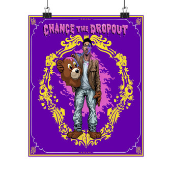 Chance The Dropout DJ Critical Hype DJ Clyde Art Print Satin Silky Poster Home Decor