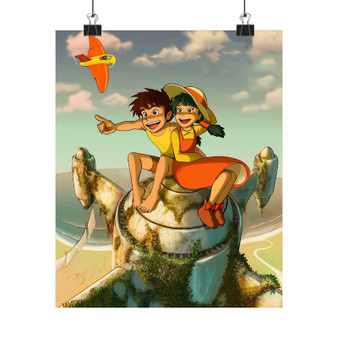 Future Boy Conan Art Print Satin Silky Poster Home Decor