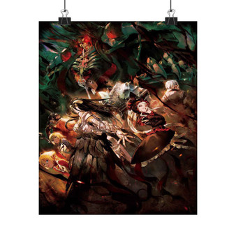 Gekijouban Soushuuhen Overlord Art Print Satin Silky Poster Home Decor