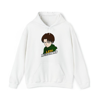 Levi Ackerman Cotton Polyester Unisex Heavy Blend Hooded Sweatshirt