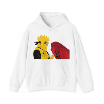 Naruto Minato Namikaze Cotton Polyester Unisex Heavy Blend Hooded Sweatshirt