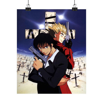 Trigun Anime Series Art Print Satin Silky Poster Home Decor