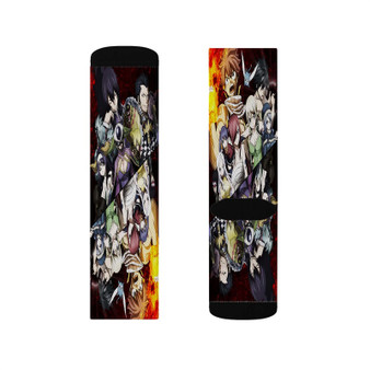 Fairy Tail Sublimation Socks Polyester Unisex Regular Fit White