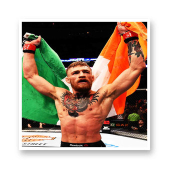 Conor Mc Gregor UFC White Transparent Kiss-Cut Stickers Vinyl Glossy