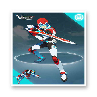 Keith Voltron Legendary Defender White Transparent Kiss-Cut Stickers Vinyl Glossy