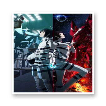 Knights of Sidonia White Transparent Kiss-Cut Stickers Vinyl Glossy