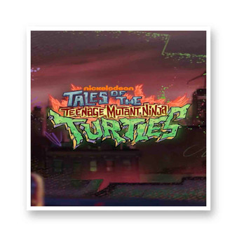 Tales of the Teenage Mutant Ninja Turtles White Transparent Kiss-Cut Stickers Vinyl Glossy