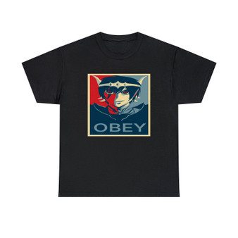 Shadow Moon Obey Classic Fit Unisex T-Shirts Heavy Cotton Tee Crewneck