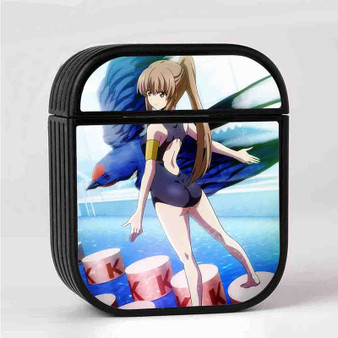Aoba Kazane Stitched Keijo Case for AirPods Sublimation Hard Durable Plastic Glossy