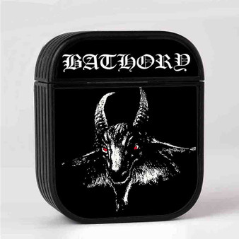 Bathory Arts Case for AirPods Sublimation Hard Durable Plastic Glossy