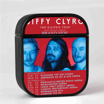 Biffy Clyro Tour Dates 2017 Case for AirPods Sublimation Hard Durable Plastic Glossy