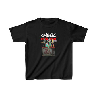 Gorillaz The Getaway Shows Kids T-Shirt Clothing Heavy Cotton Tee