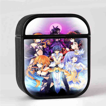 Date a Live Case for AirPods Sublimation Hard Durable Plastic Glossy