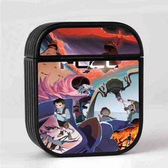 FLCL Arts Case for AirPods Sublimation Hard Durable Plastic Glossy