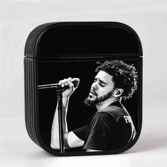 J COle Music Case for AirPods Sublimation Hard Durable Plastic Glossy
