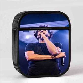 J Cole Arts Case for AirPods Sublimation Hard Durable Plastic Glossy