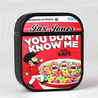 Jax Jones You Don t Know Case for AirPods Sublimation Hard Durable Plastic Glossy