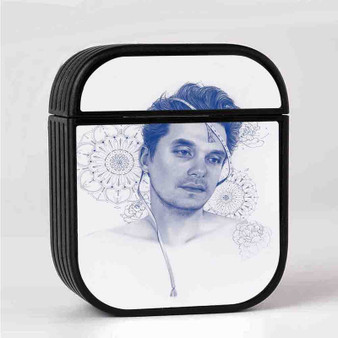 John Mayer Moving On and Getting Over Case for AirPods Sublimation Hard Durable Plastic Glossy