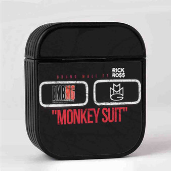 Monkey Suit Bruno Mali Kidd Feat Rick Ross Case for AirPods Sublimation Hard Durable Plastic Glossy