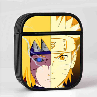 Naruto and Minato Case for AirPods Sublimation Hard Durable Plastic Glossy