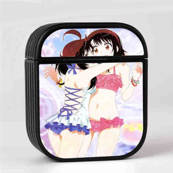 Nisekoi Case for AirPods Sublimation Hard Durable Plastic Glossy