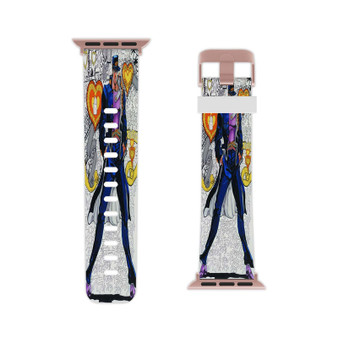 Jojo Bizarre Adventure Jotaro Kujo Professional Grade Thermo Elastomer Replacement Apple Watch Band Straps