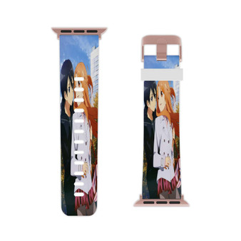 Sword Art Online Kirito and Asuna Best Professional Grade Thermo Elastomer Replacement Apple Watch Band Straps