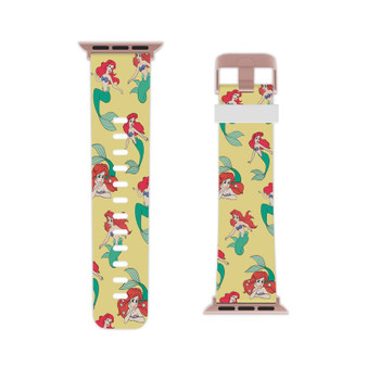 Ariel The Little Mermaid Disney Professional Grade Thermo Elastomer Replacement Apple Watch Band Straps