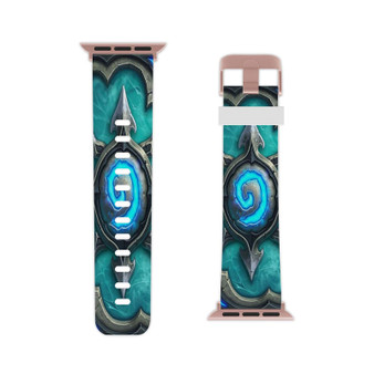 Card Back Hearthstone Heroes of Warcraft Professional Grade Thermo Elastomer Replacement Apple Watch Band Straps