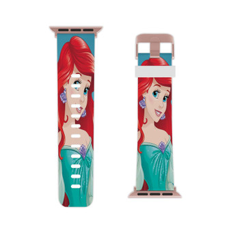 Disney Ariel The Little Mermaid Professional Grade Thermo Elastomer Replacement Apple Watch Band Straps