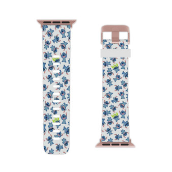 Disney Stitch Professional Grade Thermo Elastomer Replacement Apple Watch Band Straps