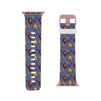 Gravity Falls Bill Chiper Book Professional Grade Thermo Elastomer Replacement Apple Watch Band Straps