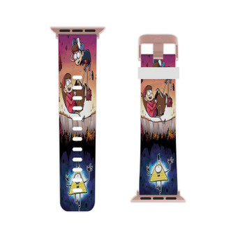 Gravity Falls Cartoon Professional Grade Thermo Elastomer Replacement Apple Watch Band Straps
