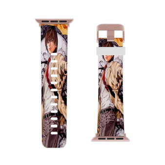 Light Yagami Death Note Professional Grade Thermo Elastomer Replacement Apple Watch Band Straps