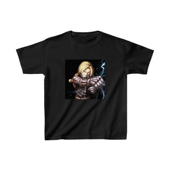 Edward Elric Fullmetal Alchemist Kids T-Shirt Clothing Heavy Cotton Tee